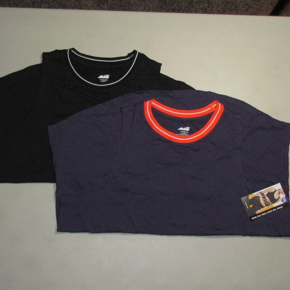 2 Avia for 1 price: XXL Black & NWT Purple Tanks